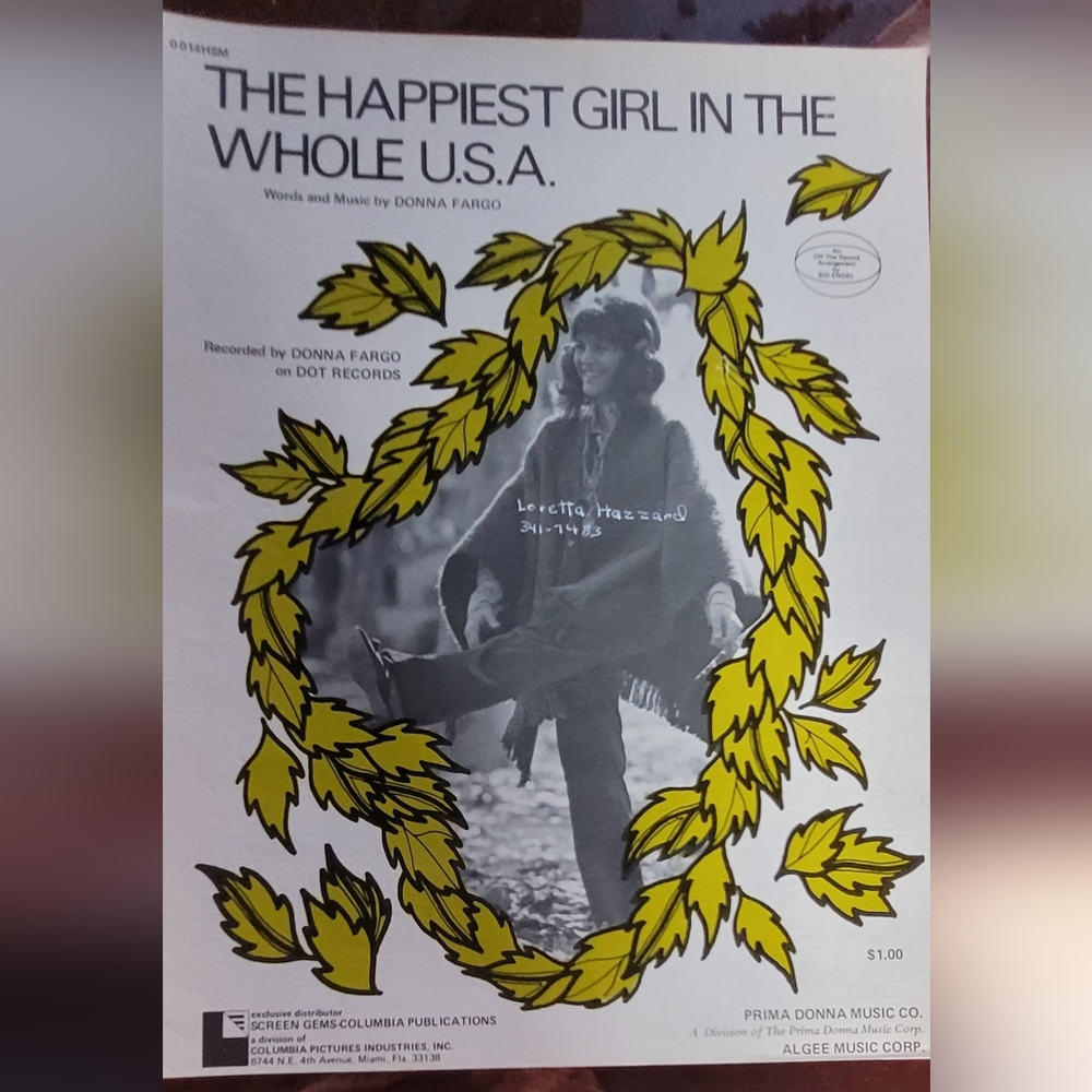 12 Vintage 1970-1971 sheet music - Picture 5 of 11